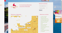 Desktop Screenshot of normandie-accueil.fr